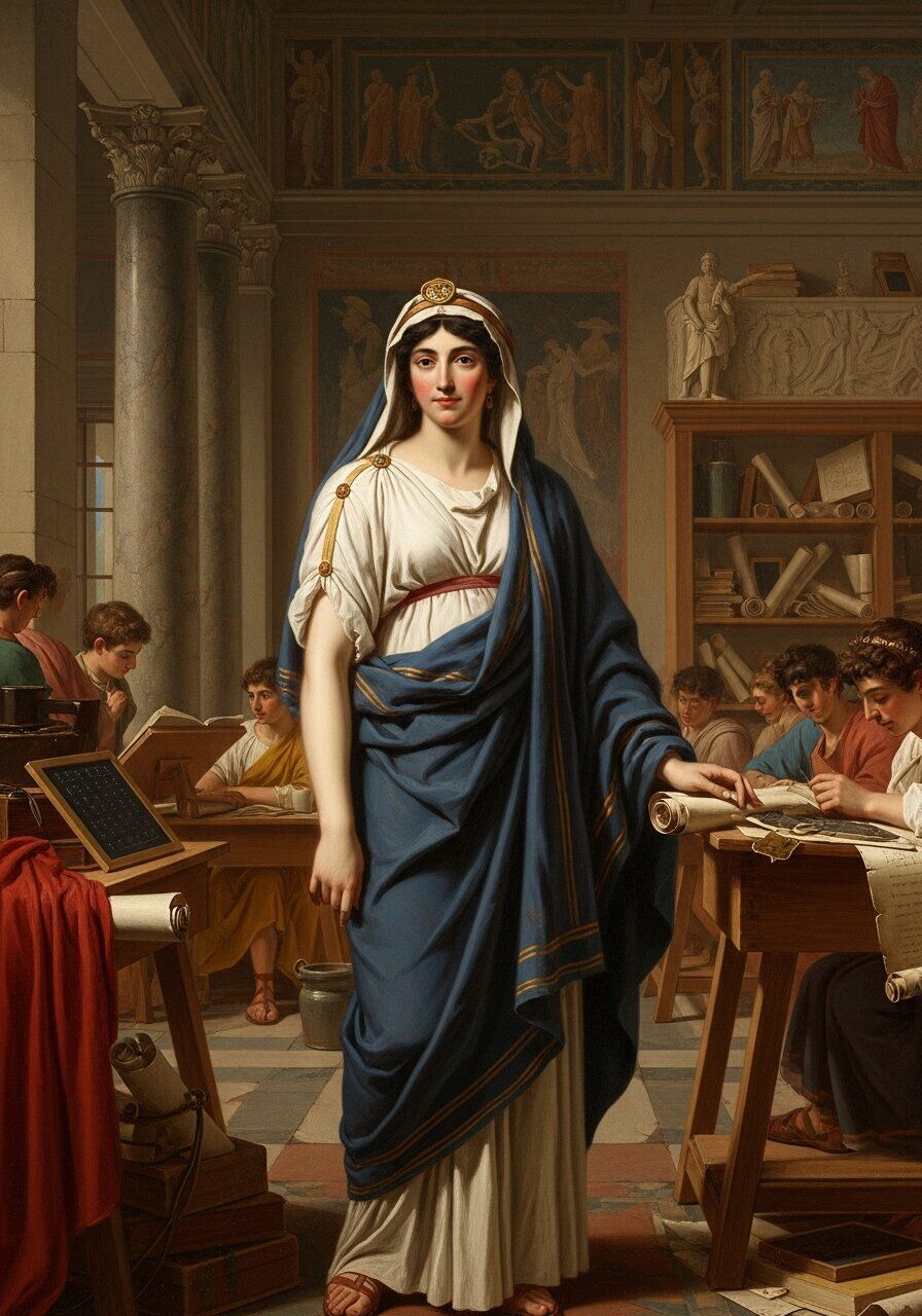 Magistra Sophia et Marcus de rhetoricā