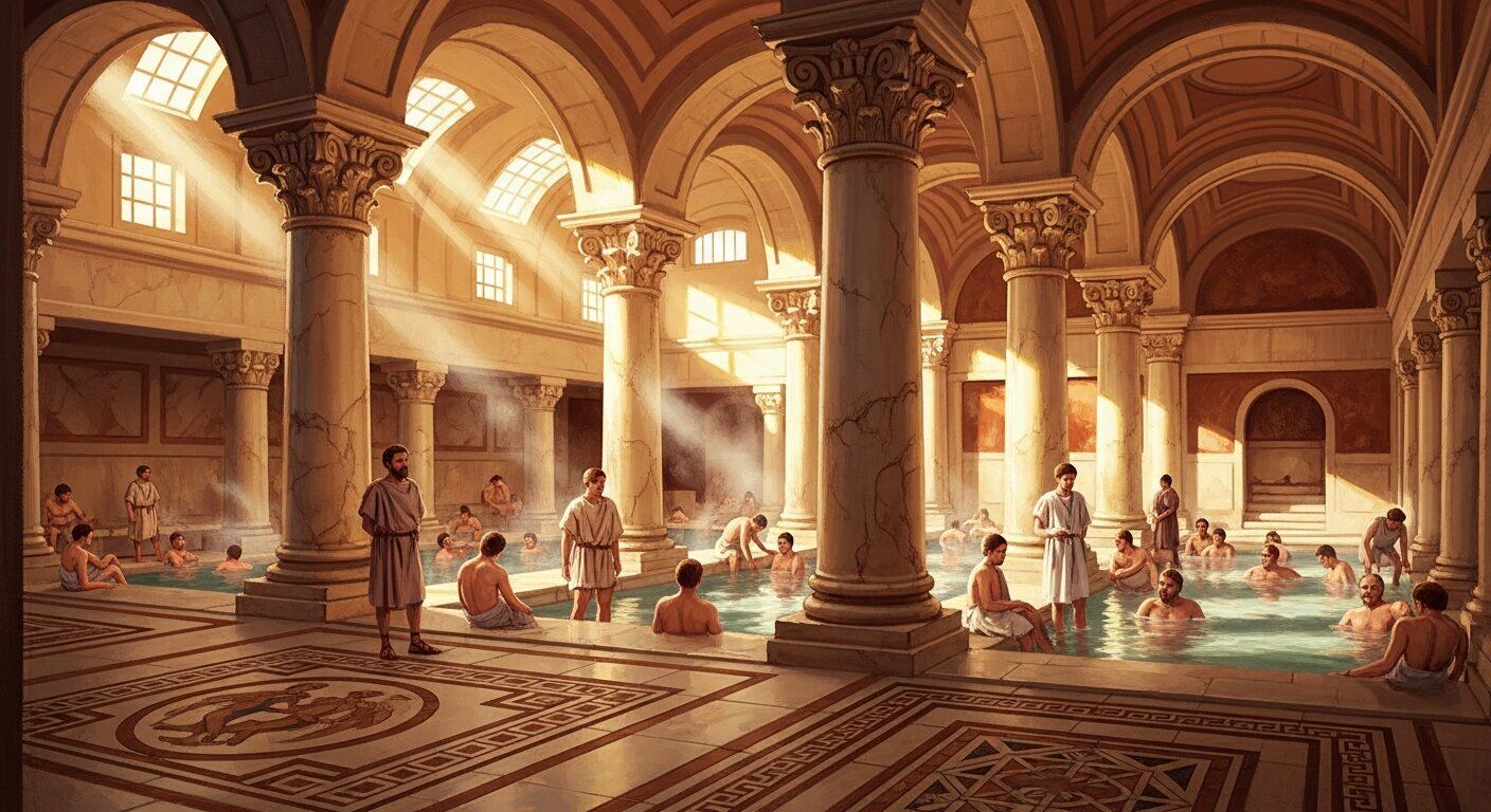 Thermae Romanae cum civibus